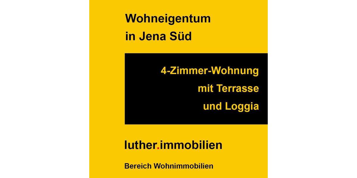 Etagenwohnung Jena Ammerbach - 4 Zimmer, 86 m&sup2;, 399.000&euro; | Angebot:25732298