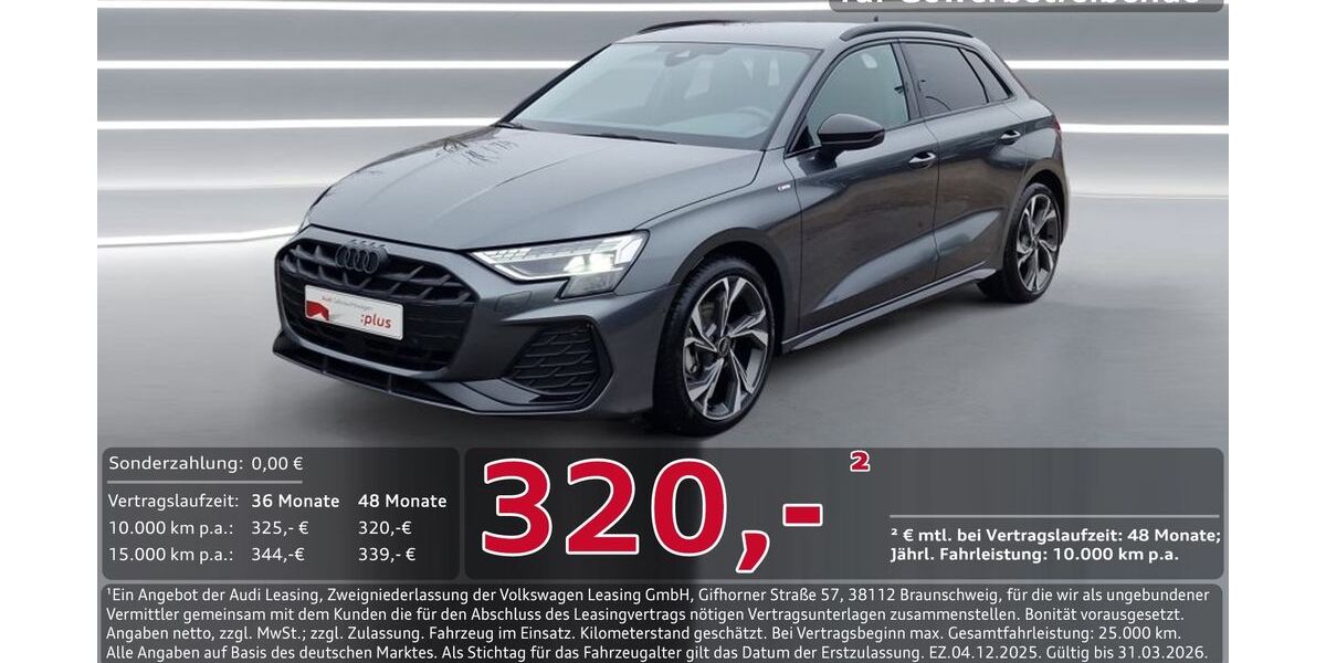 Audi A3 2.500 km 35.450 &euro; Ingolstadt 85057