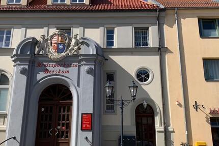 Attraktive, barrierefreie 2-Zimmer-Wohnung mit Balkon im Herzen von Beeskow 2 zimmer