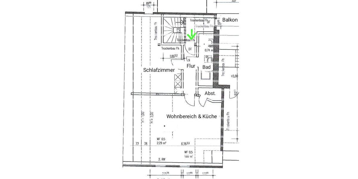 Etagenwohnung Oelde - 2 Zimmer, 67 m&sup2;, 737&euro; | Angebot:26312925