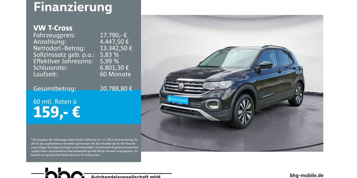 VW T-Cross 49.908 km 17.790 &euro; Bühl 77815