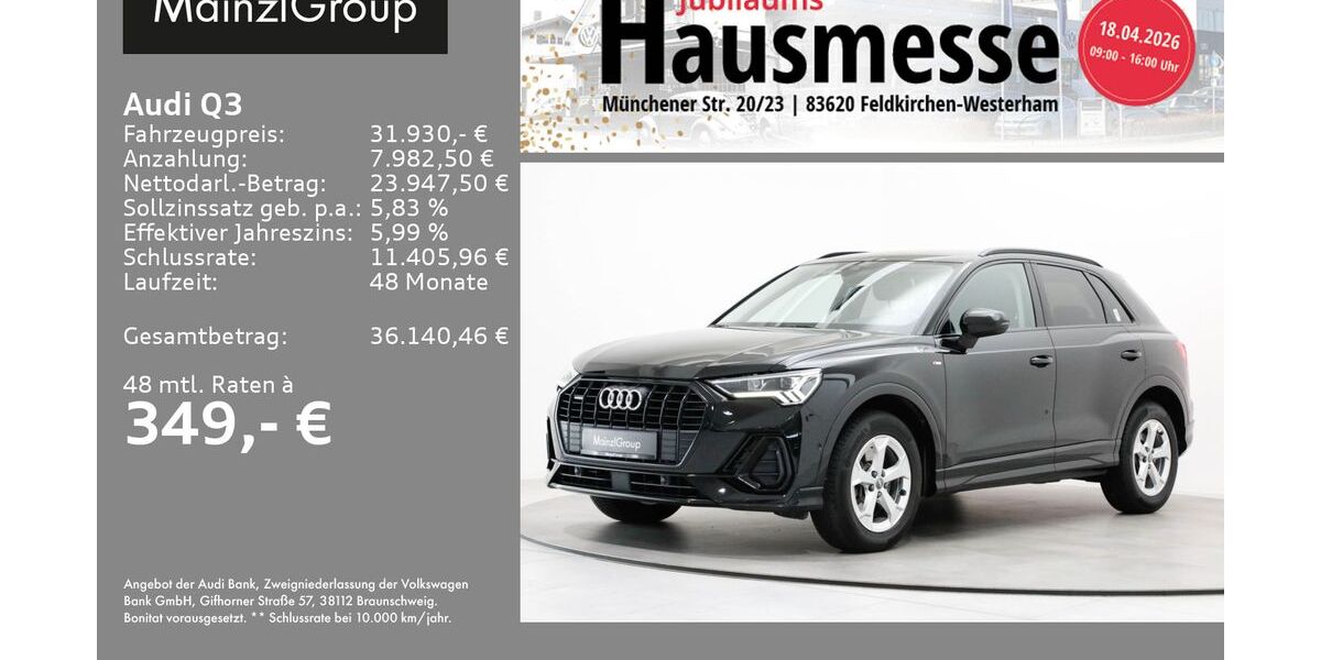 Audi Q3 83.454 km 31.930 &euro; Feldkirchen/Westerham 83620