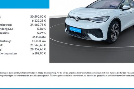 VW ID.5 60.484 km 29.999 &euro; Leinefelde-Worbis/DE 37327