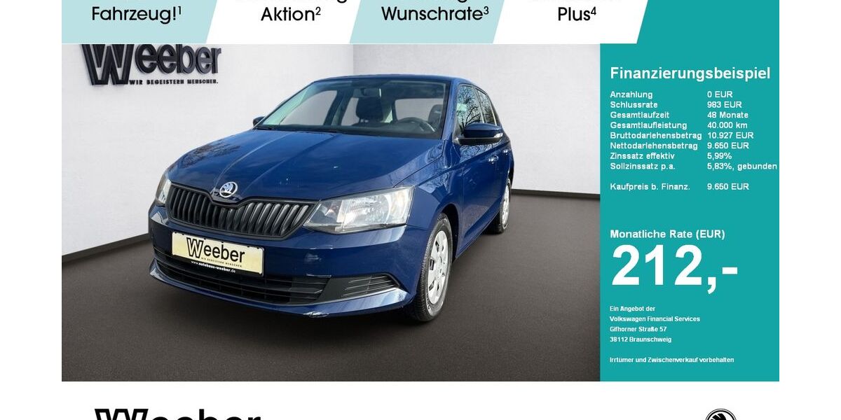 Skoda Fabia 17.703 km 9.440 &euro; Herrenberg 71083