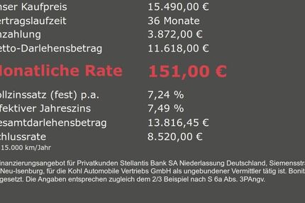 Opel Corsa 12.900 km 15.490 &euro; Aachen 52078