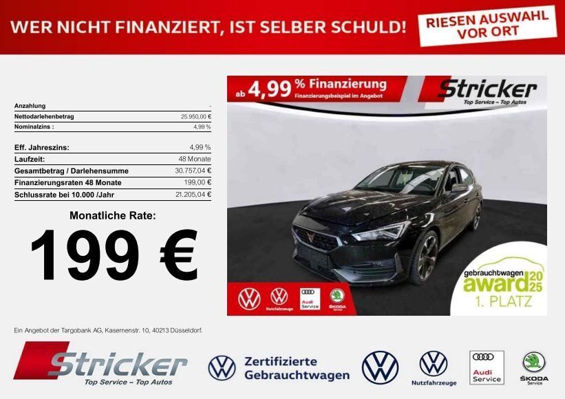 Cupra Leon 19.265 km 25.949 € Horn-Bad Meinberg 32805
