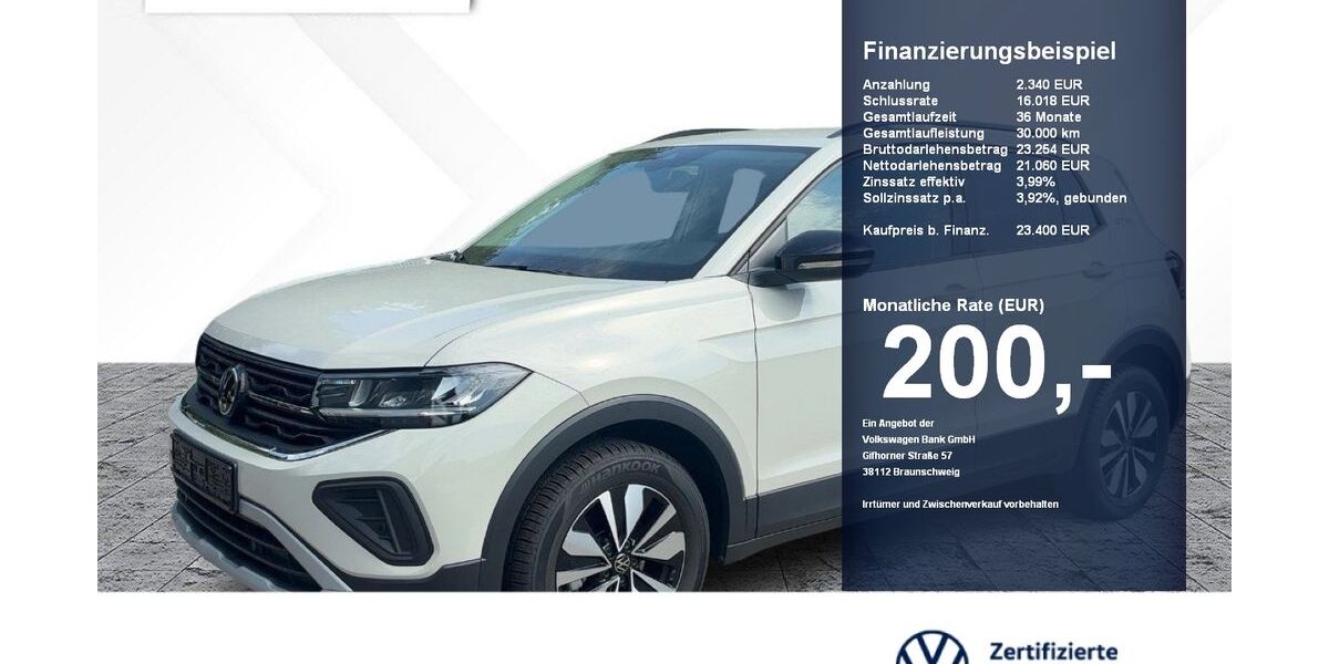 VW T-Cross 4.532 km 22.899 &euro; Erding 85435