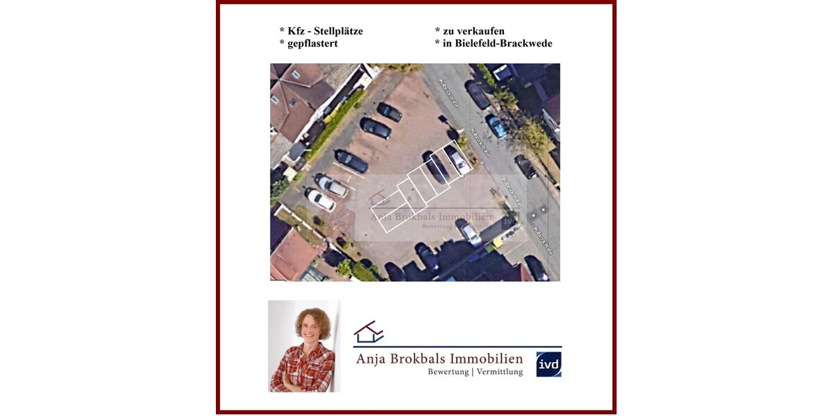 #Brackwede #Parkplätze zu verkaufen #Bielefeld, Kulbrockstraße - für Käufer provisionsfrei zimmer