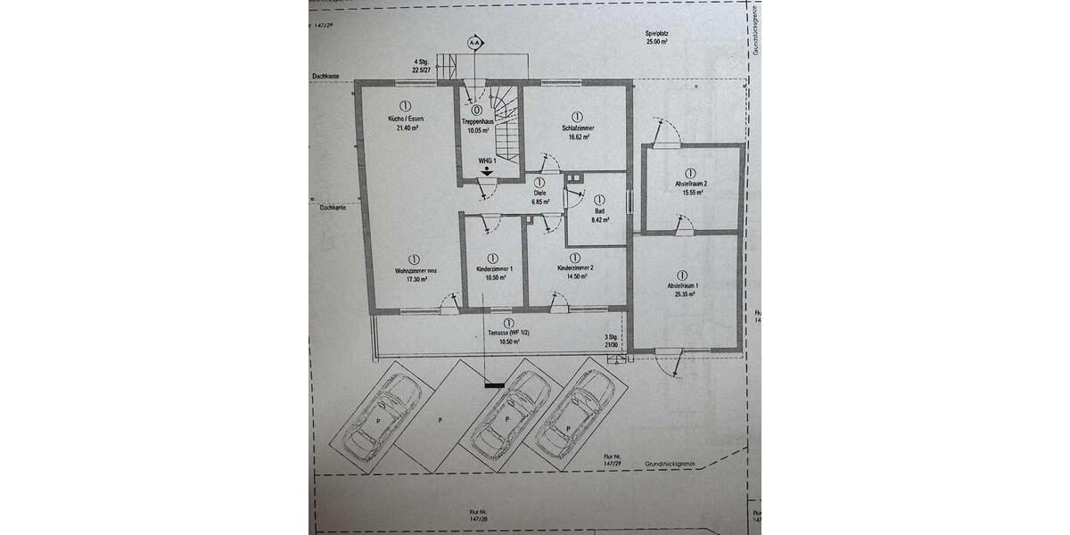 Erdgeschoßwohnung Nürnberg Gaismannshof - 4 Zimmer, 108 m&sup2;, 470.000&euro; | Angebot:25589364