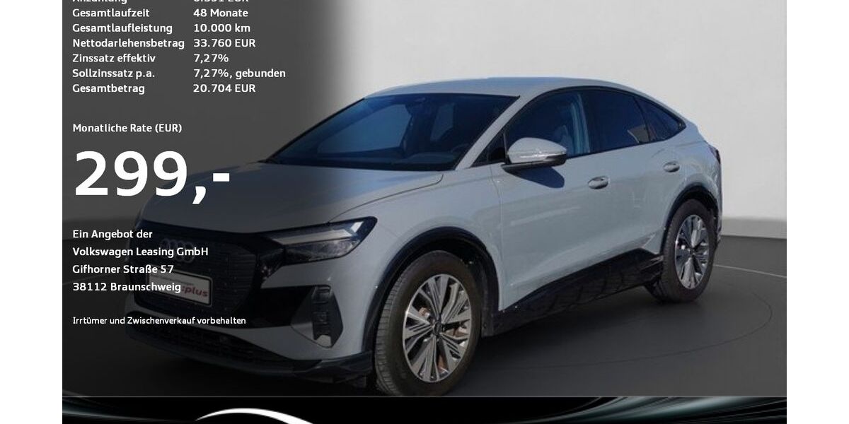 Audi Q4 e-tron 35.893 km 31.870 &euro; Ravensburg 88214