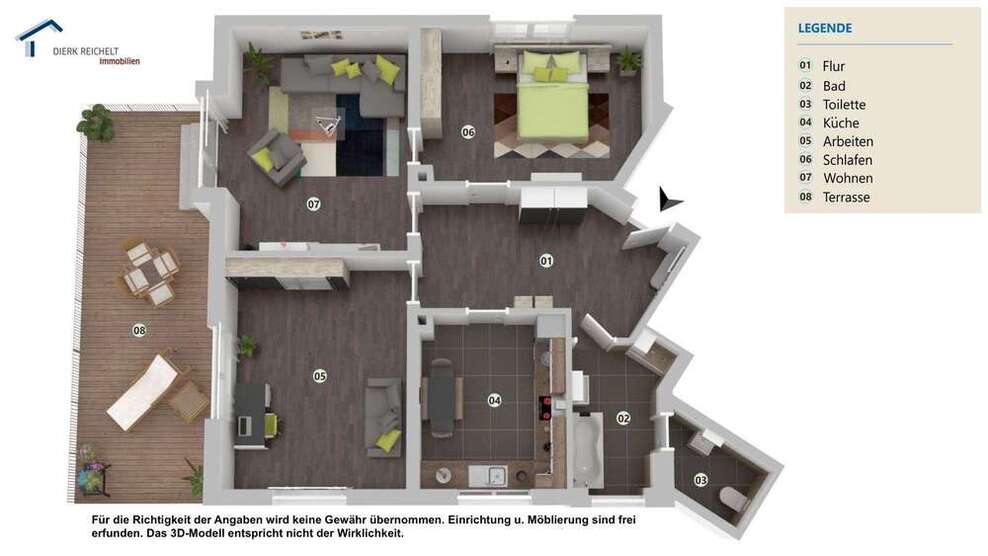 Wohnung zum Mieten in Mainz-Bretzenheim 1.200 € 98 m²