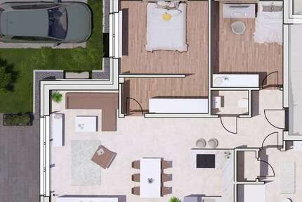 Wohnung Bornheim - 3 Zimmer, 84 m&sup2;, 465.000&euro; | Angebot:24531427