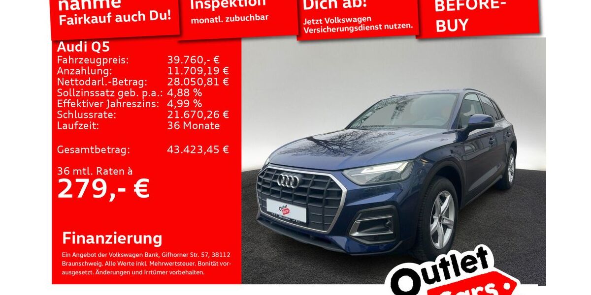 Audi Q5 25.765 km 39.760 &euro; Senden 89250