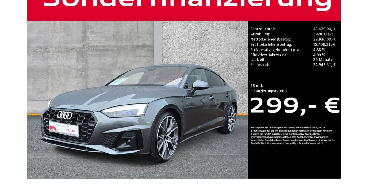 Audi A5 7.496 km 42.240 &euro; Halle (Saale) 06110