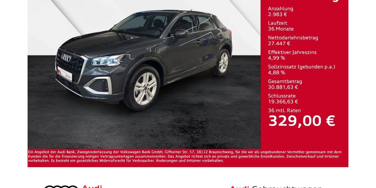 Audi Q2 5.350 km 29.830 &euro; Giessen 35394