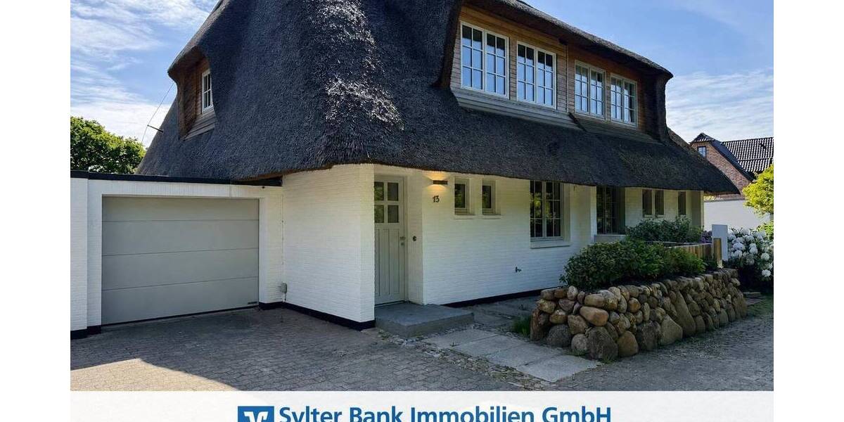 Doppelhaushälfte Sylt Keitum - 4 Zimmer, 120 m&sup2;, 1.950.000&euro; | Angebot:26869030