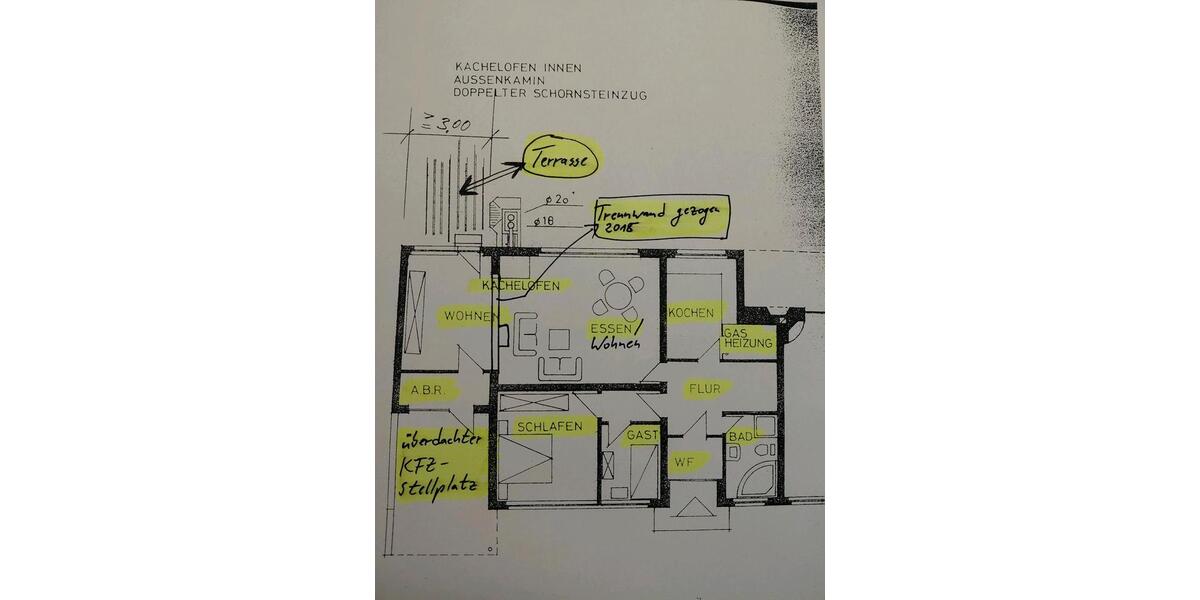 Erdgeschoßwohnung Bünde - 4 Zimmer, 116 m&sup2;, 1.160&euro; | Angebot:26397815