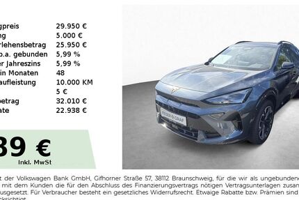 Cupra Formentor 16.000 km 29.950 &euro; Roth 91154
