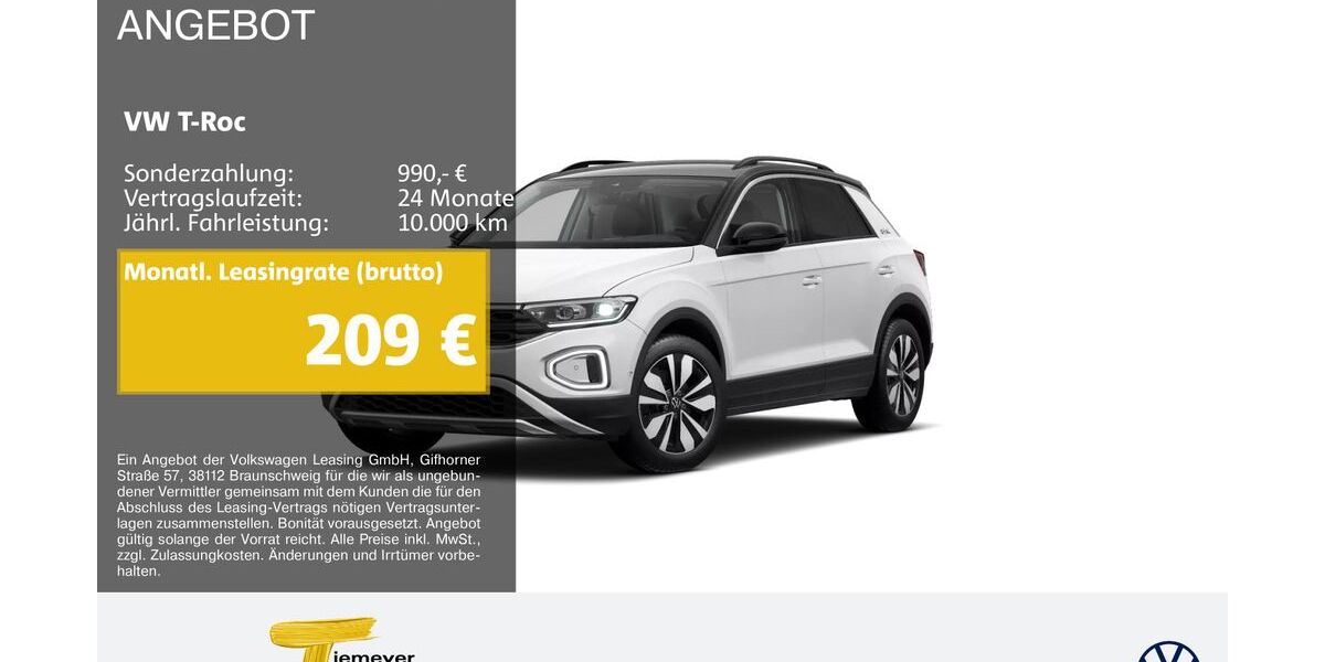 VW T-Roc 25.388 km 28.350 &euro; Duisburg 47059
