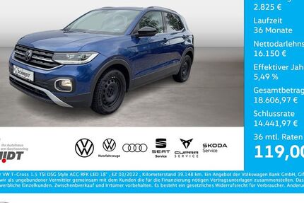 VW T-Cross 39.148 km 18.975 &euro; Bernsdorf 09337