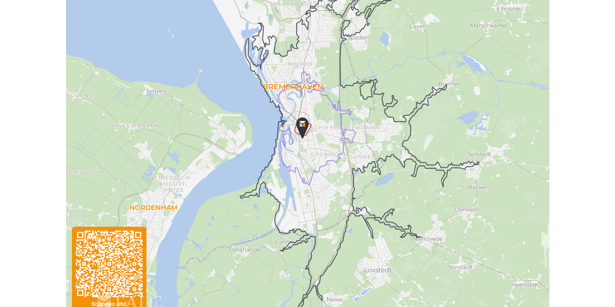 Zimmer Bremerhaven Geestemünde - 3 Zimmer, 65 m&sup2;, 520&euro; | Angebot:25800573