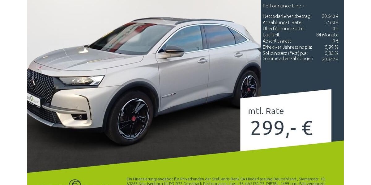 DS Automobiles DS7 (Crossback) 36.750 km 24.999 &euro; Dülmen 48249