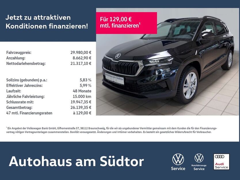 Skoda Karoq 27.535 km 29.980 € Rietberg 33397