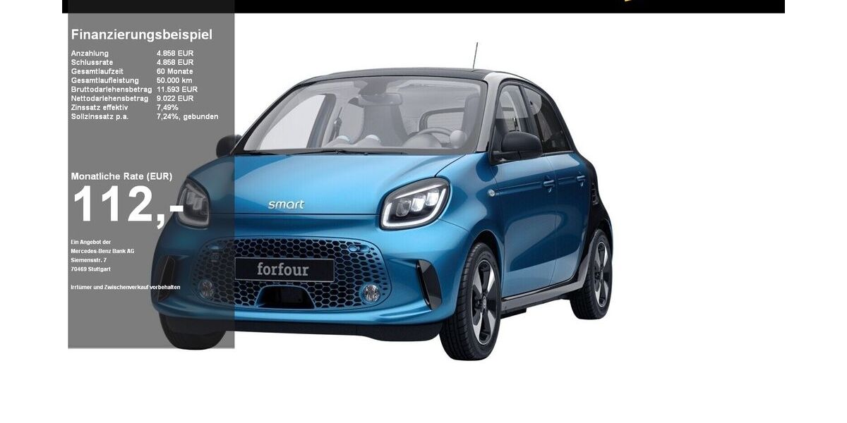 Smart ForFour 22.299 km 13.444 &euro; Kiel 24109