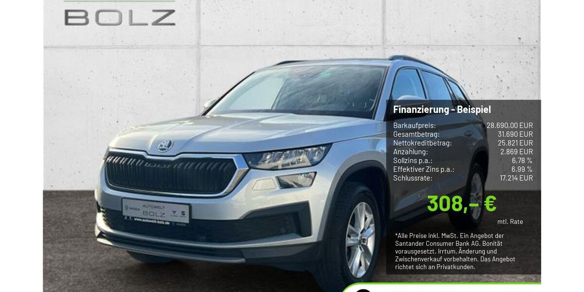 Skoda Kodiaq 47.513 km 28.590 &euro; Pulheim-Brauweiler 50259