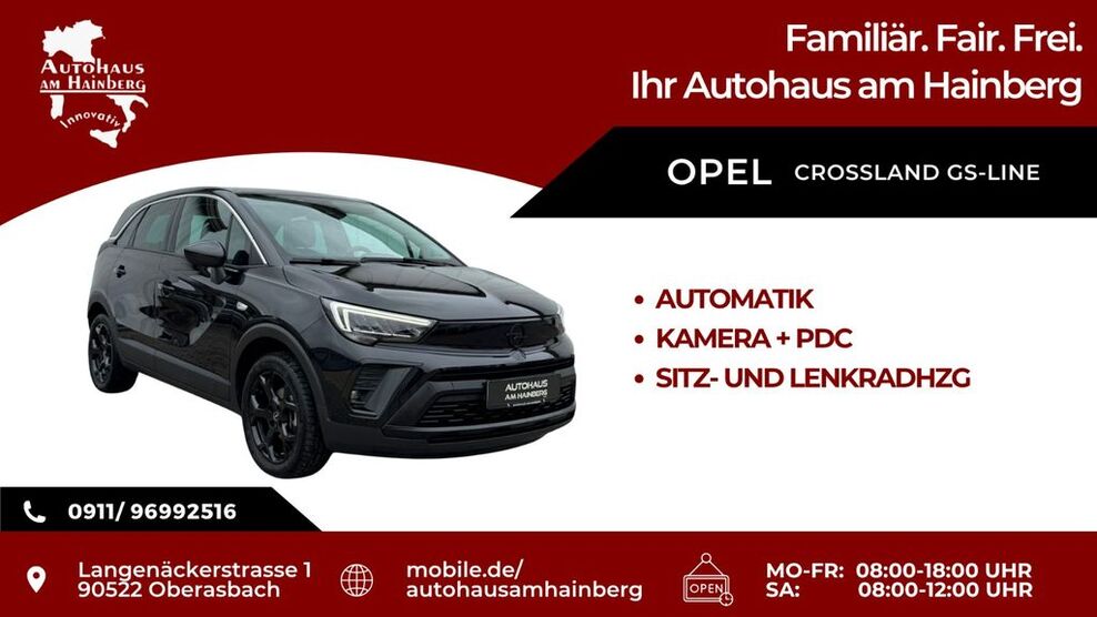 Opel Crossland (X) 6.267 km 24.990 € Oberasbach 90522
