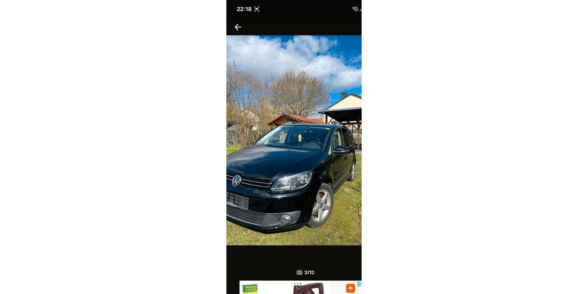 VW Touran 237.000 km 7.500 &euro; Immenhausen 34376
