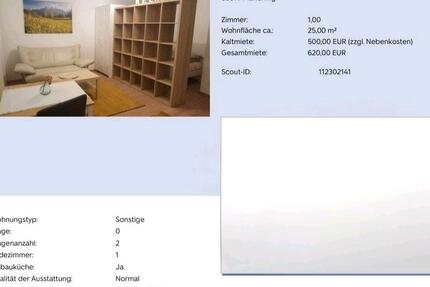 Stilvolles 1 Zimmer - Apartment in Manching zimmer