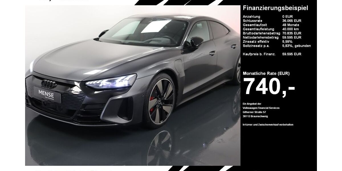 Audi RS e-tron GT 95.873 km 59.595 &euro; Oelde (Stromberg) 59302