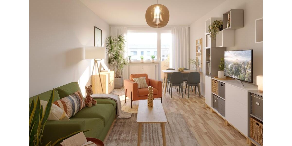 Etagenwohnung Sangerhausen - 4 Zimmer, 72 m&sup2;, 386&euro; | Angebot:25374488