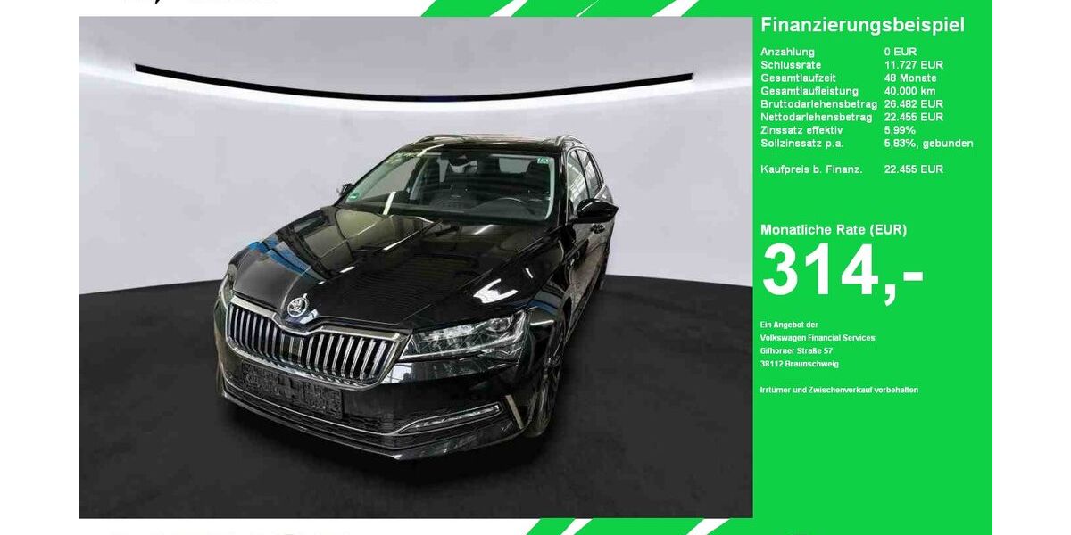 Skoda Superb 196.831 km 22.455 &euro; Oelde (Stromberg) 59302