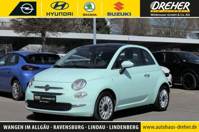 Fiat 500 83.626 km 9.590 &euro; Ravensburg 88213