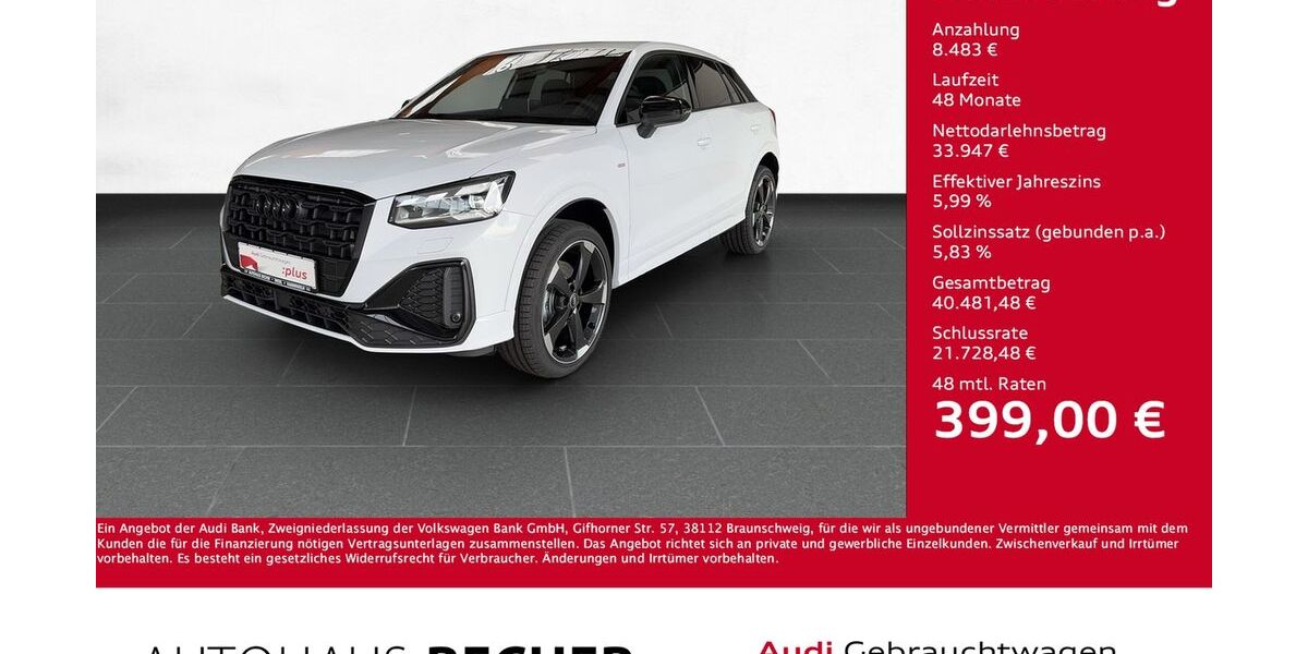 Audi Q2 4.500 km 42.430 &euro; Wesel 46485