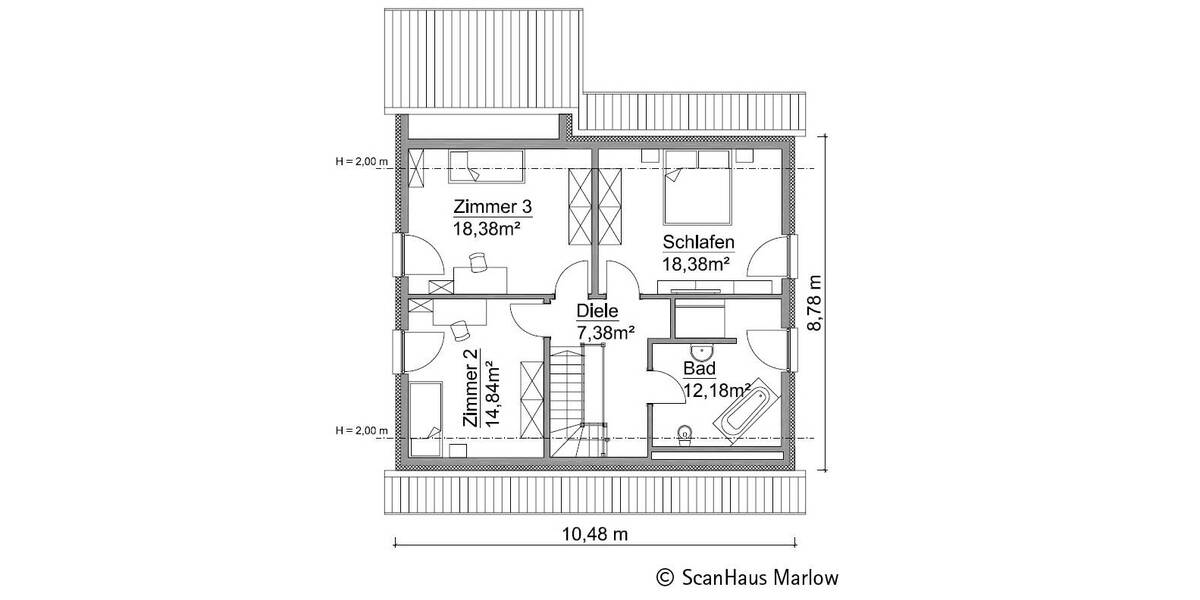 Einfamilienhaus Aschersleben - 5 Zimmer, 159 m&sup2;, 443.800&euro; | Angebot:26319505