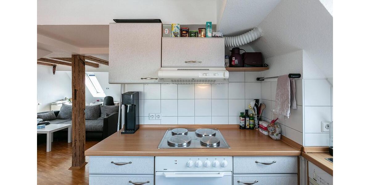 Dachgeschoßwohnung Ulm - 2 Zimmer, 50 m&sup2;, 890&euro; | Angebot:25419443