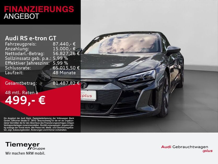 Audi RS e-tron GT 16.611 km 84.840 € Gelsenkirchen 45894