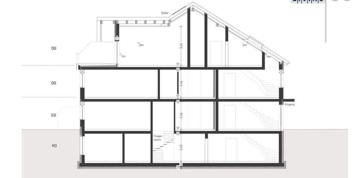 Etagenwohnung Vaterstetten Parsdorf - 5 Zimmer, 116 m&sup2;, 1.039.000&euro; | Angebot:25769067