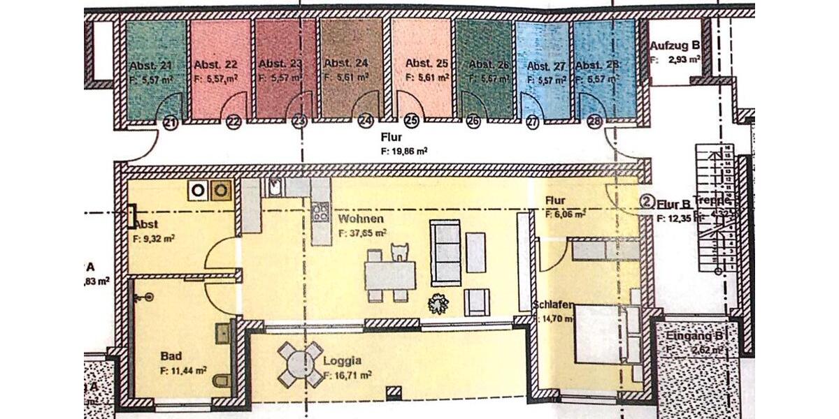 Erdgeschoßwohnung Wendeburg - 2 Zimmer, 86 m&sup2;, 1.330&euro; | Angebot:25415048
