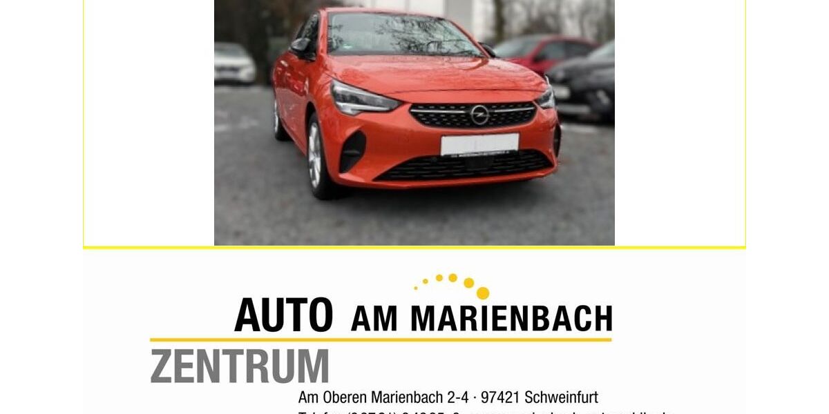 Opel Corsa 35.000 km 12.990 &euro; Grafenrheinfeld 97506
