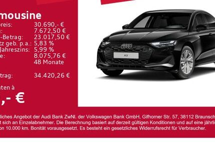 Audi A3 6.400 km 30.690 &euro; Gersthofen 86368