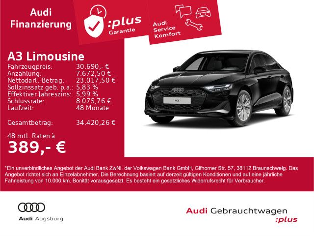 Audi A3 6.400 km 30.690 &euro; Gersthofen 86368