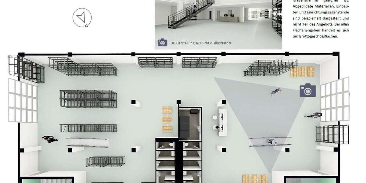 Bis zu 3 Monate mietfrei | Light-Industry bis Start-Up | Hybrid-Gewerbefläche | Flexible Nutzung - Gewerbeobjekt Ismaning | Angebot:26188813