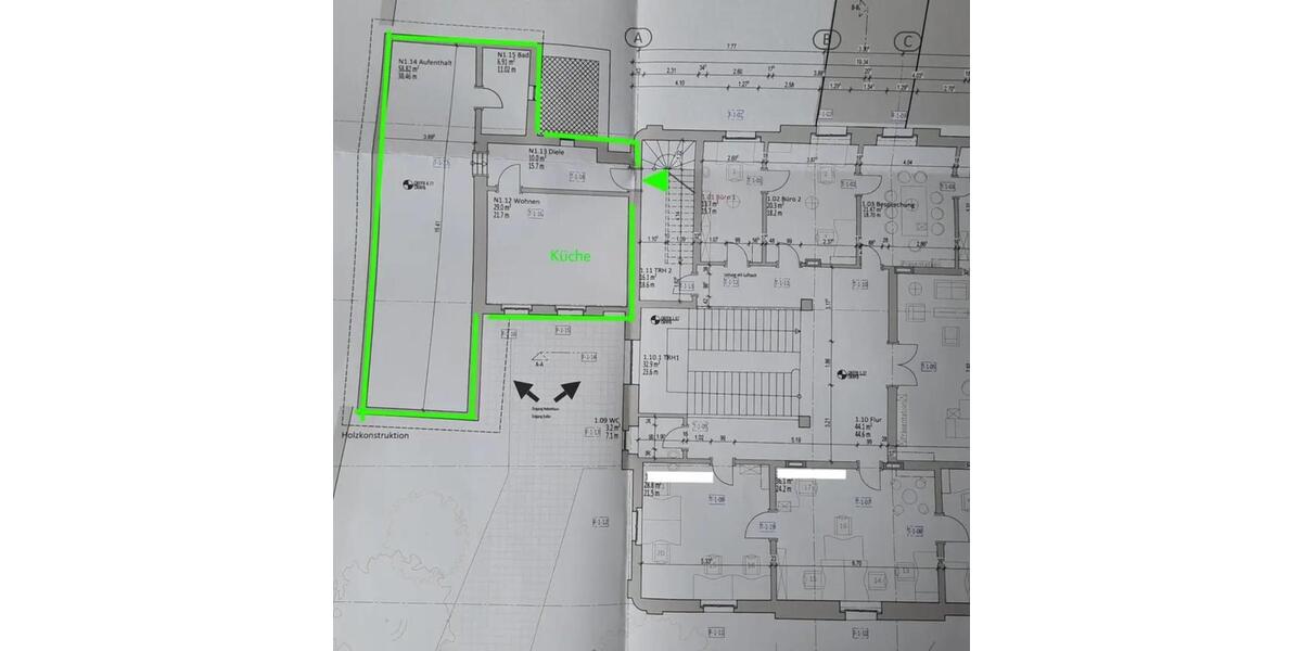 Etagenwohnung Andernach - 2 Zimmer, 105 m&sup2;, 1.047&euro; | Angebot:25255605