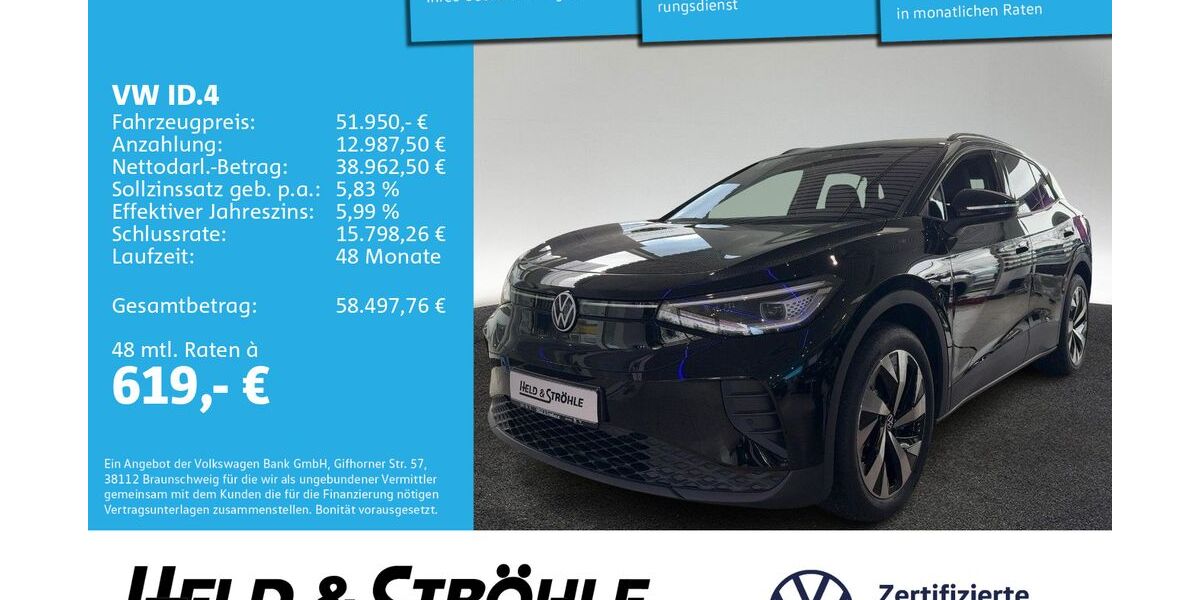 VW ID.4 2.001 km 51.950 &euro; Neu-Ulm 89231