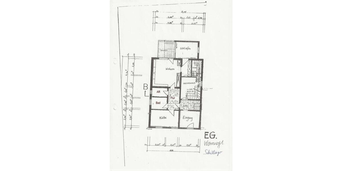Etagenwohnung Hirschaid - 2 Zimmer, 72 m&sup2;, 720&euro; | Angebot:25539700