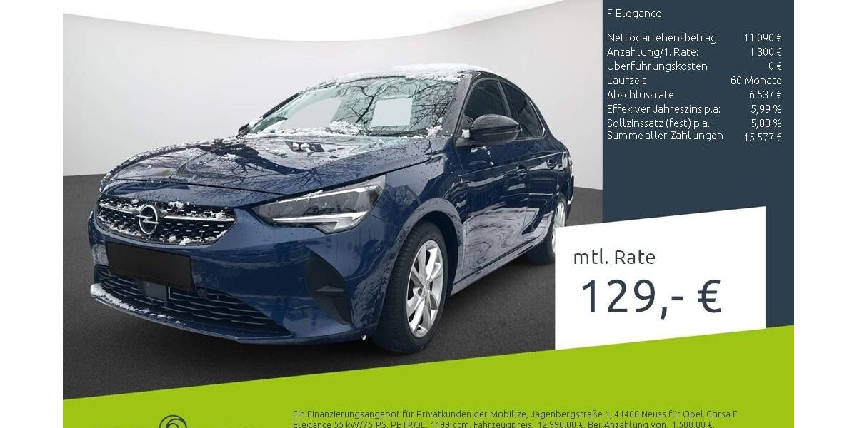 Opel Corsa 55.897 km 12.390 &euro; Bocholt 46395